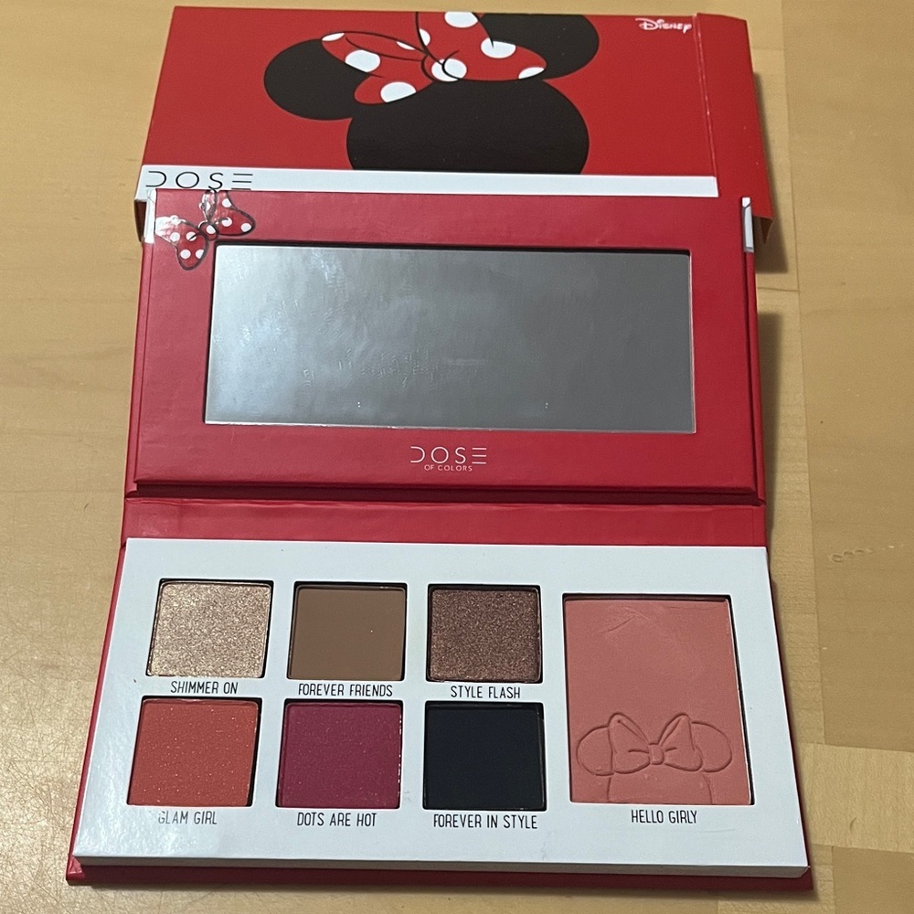 Dose of Colors Disney Eyeshadow Palette - Gold, Red, Black